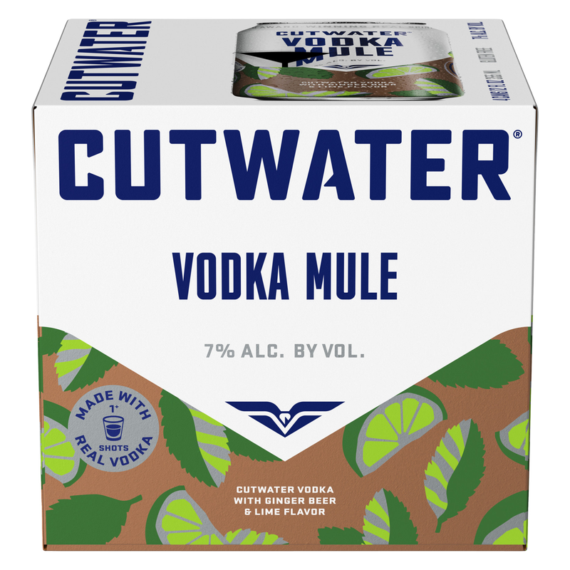 Cutwater Vodka Mule 4pk 12oz Can 7% ABV