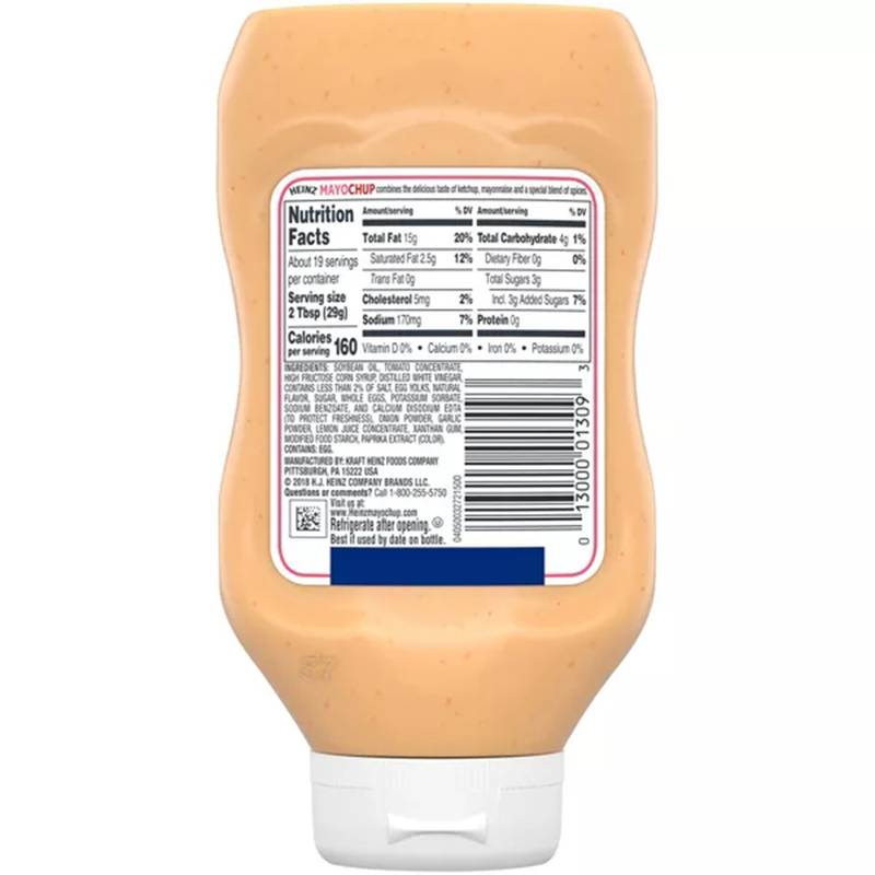 Heinz Mayochup Mayonnaise & Ketchup Sauce, 19.25oz.