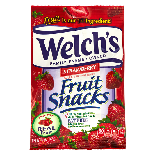 Welch's Strawberry Fruit Snacks 5oz