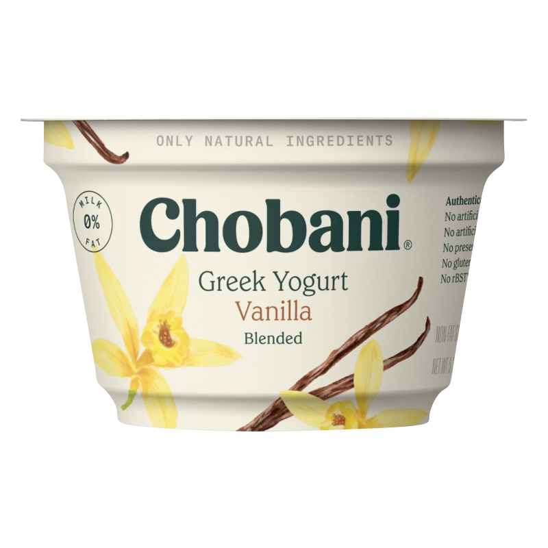 Chobani Vanilla Nonfat Greek Yogurt - 5.3oz