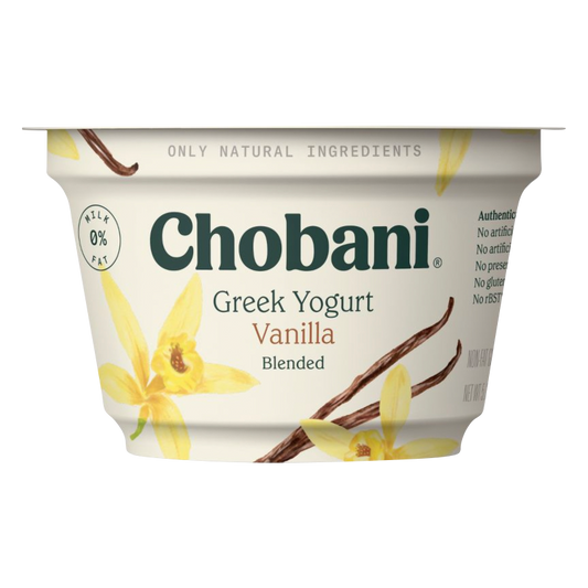 Chobani Vanilla Nonfat Greek Yogurt - 5.3oz