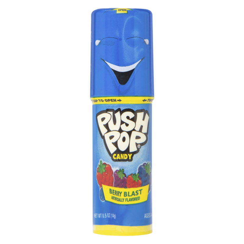 Push Pop Assorted Candy 1ct