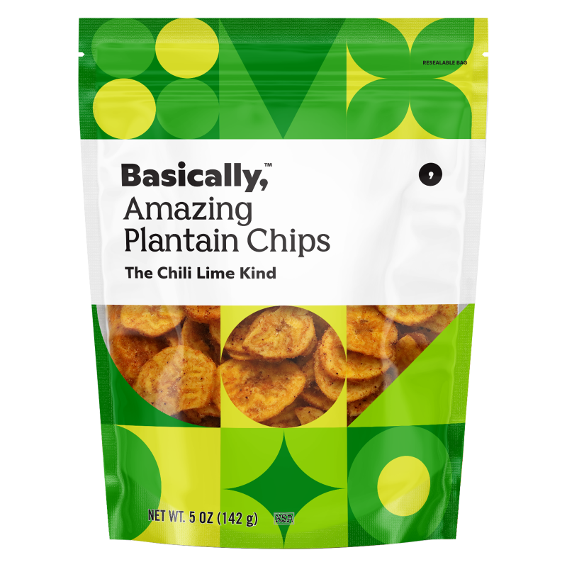 Basically, Chili Lime Plantain Chips 5oz