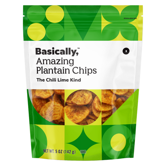 Basically, Chili Lime Plantain Chips 5oz