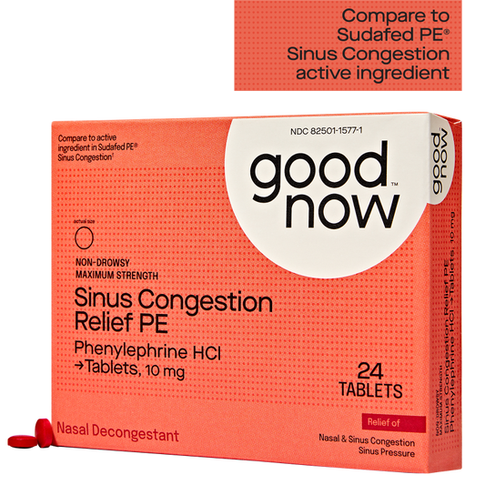 Goodnow Maximum Strength Sinus Congestion Relief PE 24 tablets