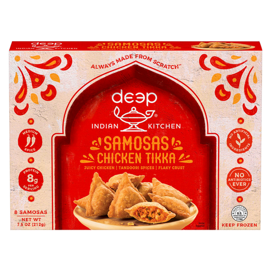 Deep Indian Kitchen Chicken Tikka Samosas 7.5oz