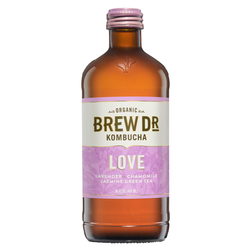 Brew Dr. Clear Love Kombucha 14oz