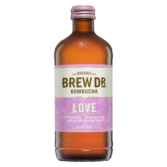 Brew Dr. Clear Love Kombucha 14oz