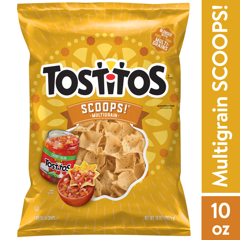 Tostitos Scoops Multi Grain Tortilla Chips 10oz