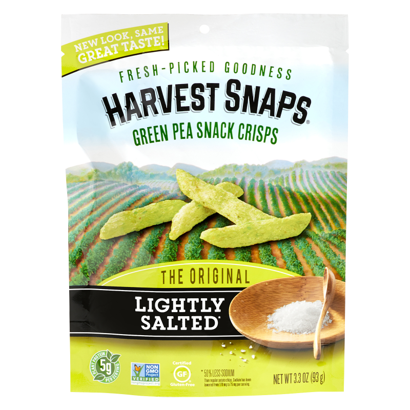 Harvest Snaps Lightly Salted Green Pea Crisps 3.3oz