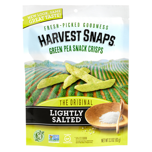 Harvest Snaps Lightly Salted Green Pea Crisps 3.3oz