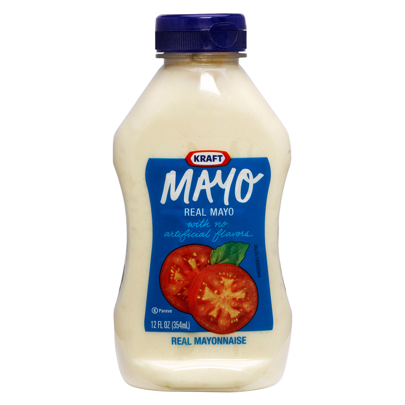 Kraft Real Mayo Creamy & Smooth Mayonnaise 12oz