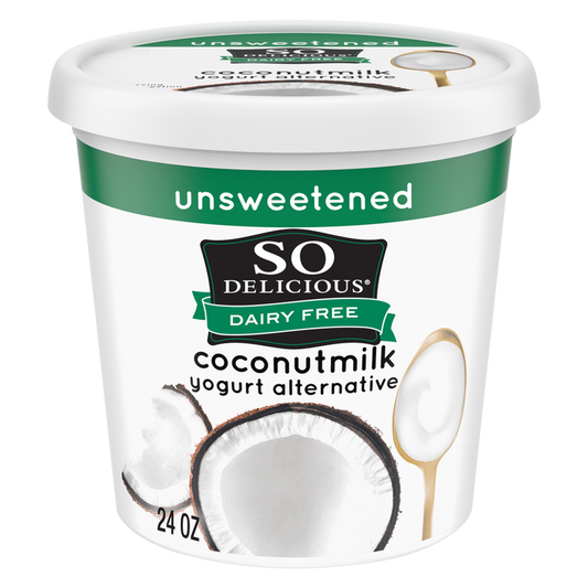 So Delicious Dairy Free Unsweetened Coconut Milk Yogurt Alternative - 24oz