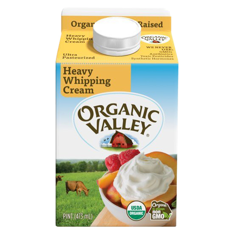 Organic Valley Heavy Whipping Cream 1 Pt.