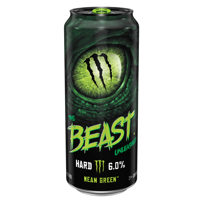 The Beast Unleashed Mean Green Single 16oz Can 6% ABV