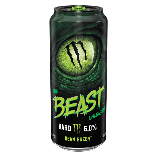 The Beast Unleashed Mean Green Single 16oz Can 6% ABV