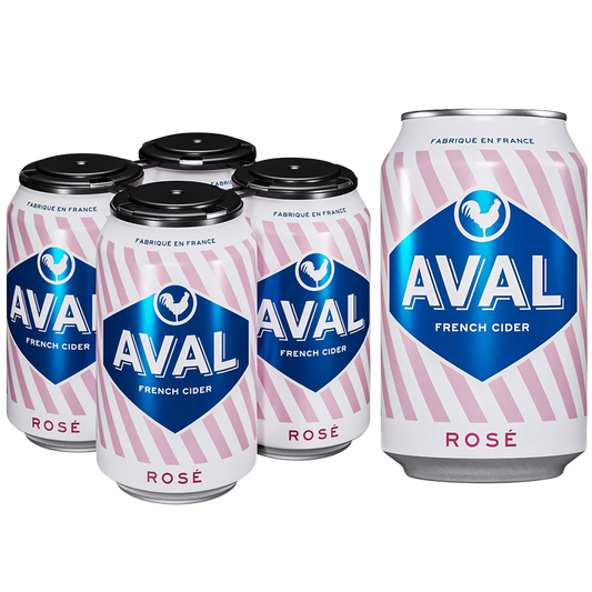 AVAL "Rose" Cider 4 pk 11.2oz Can 6.0% ABV