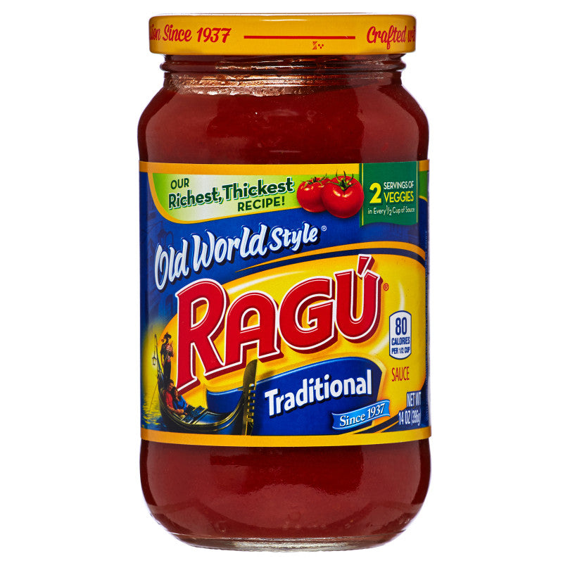 Ragu Old World Style Traditional Pasta Sauce 14oz