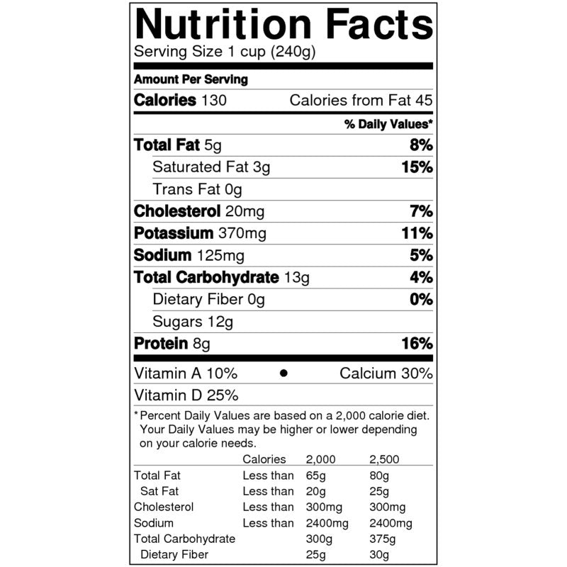 Organic Valley 2% Reduced Fat Milk 1/2 Gallon