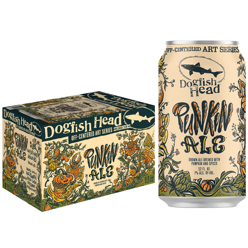 Dogfish Head Punkin Ale 6pk 12oz Can 7.0% ABV