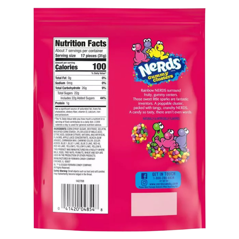 Nerds Gummy Clusters Candy 8oz