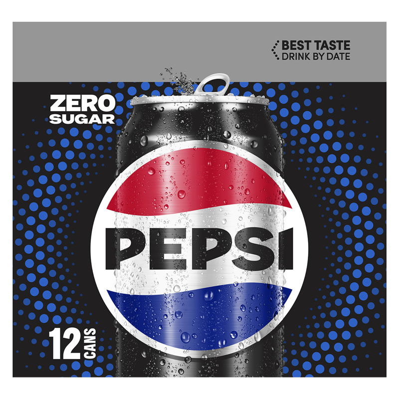 Pepsi Zero Sugar 12pk 12oz Can