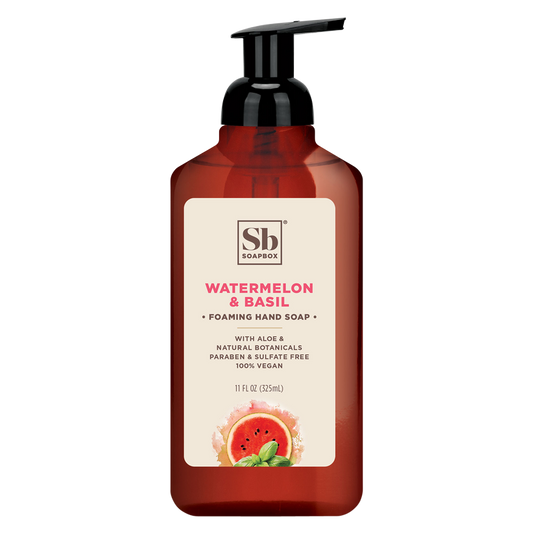 Soapbox Watermelon & Basil Foaming Hand Soap 11oz