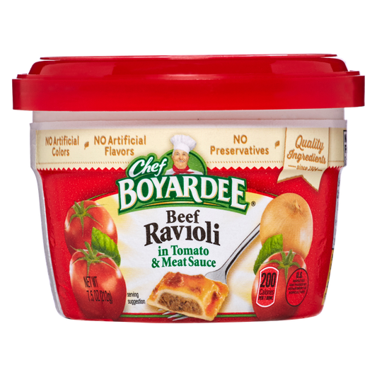 Chef Boyardee Beef Ravioli in Tomato & Beef Sauce 7.5oz