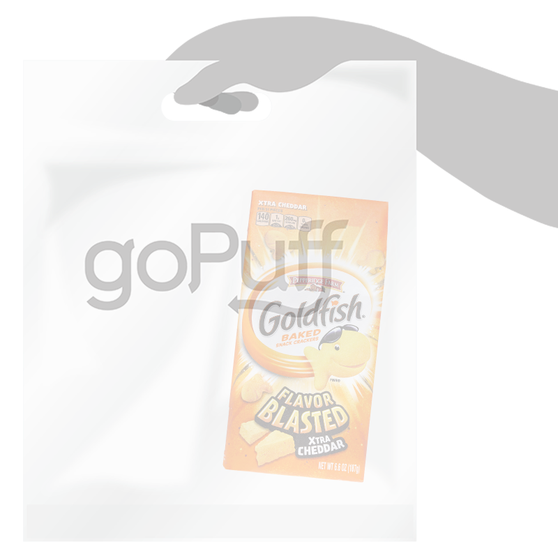 Goldfish Flavor Blasted Xtra Cheddar Crackers 6.6oz