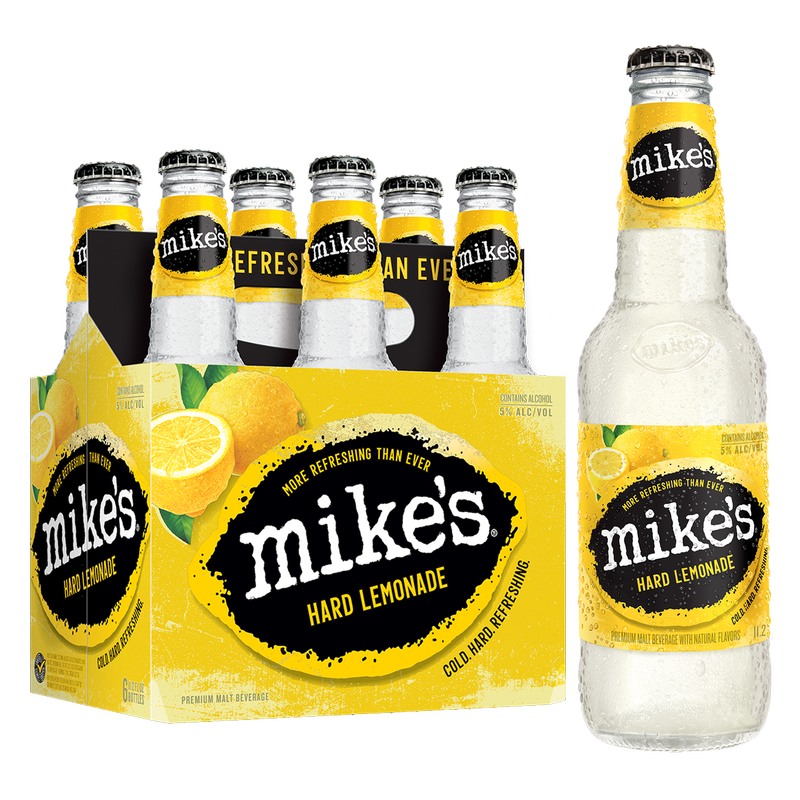 Mike's Hard Lemonade 6pk 11.2oz Btl 5.0% ABV