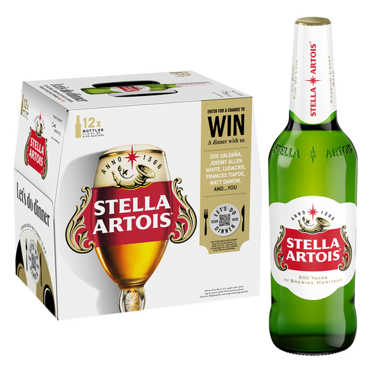 Stella Artois 12pk 11.2oz Btl 5.2% ABV