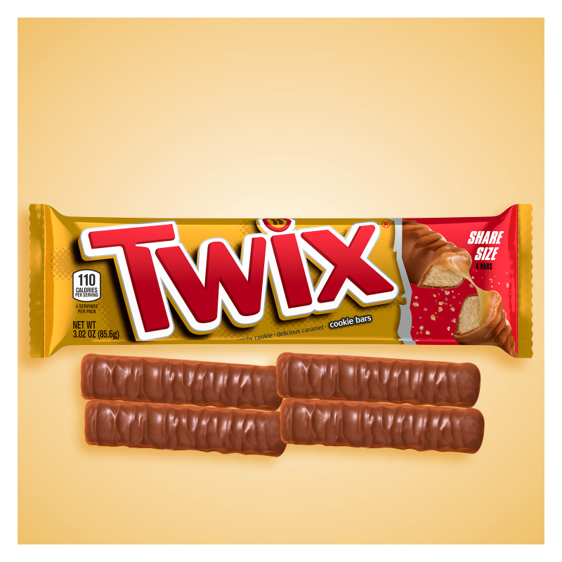 Twix Caramel Bar King Size 3.02oz