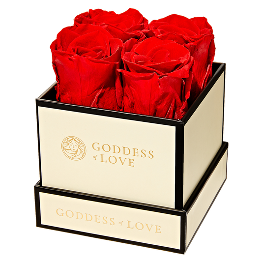 Goddess of Love Preserved Roses 4ct