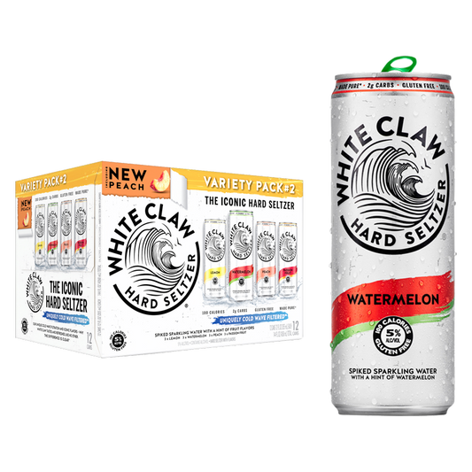 White Claw Seltzer Flavor No. 2 Variety 12pk 12oz Can 5.0% ABV