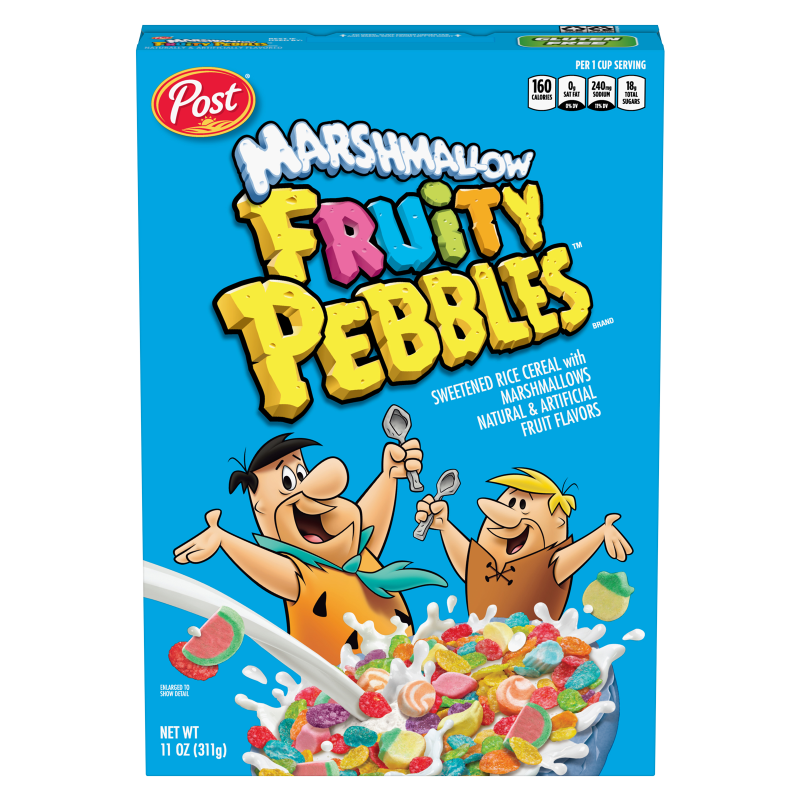 Post Marshmallow Fruity Pebbles Cereal 11oz