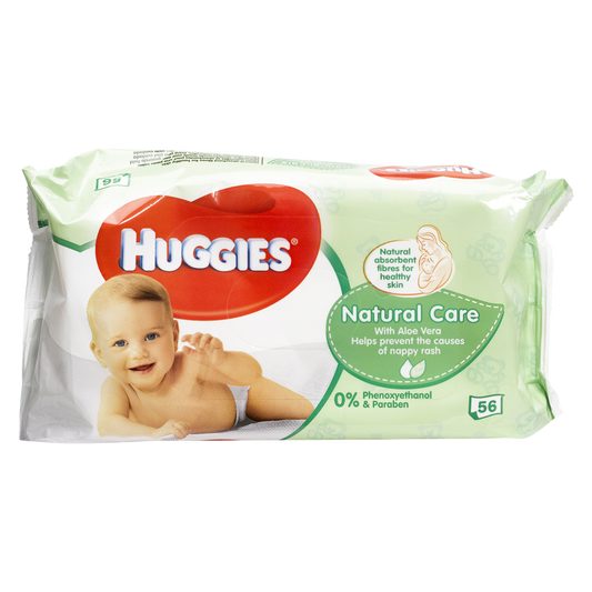 Huggies Natural Care Baby Wipes 56ct