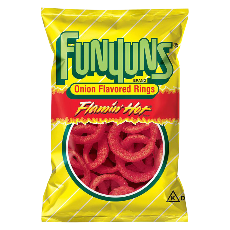 Funyuns Flamin' Hot Onion Flavored Rings 6oz