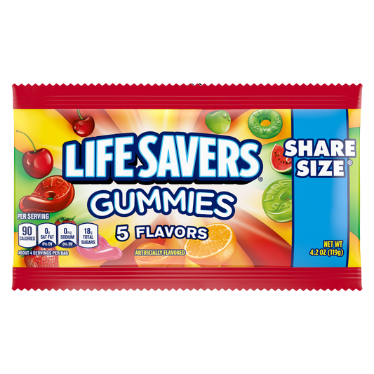 Life Savers 5 Flavors Gummies 4.2oz