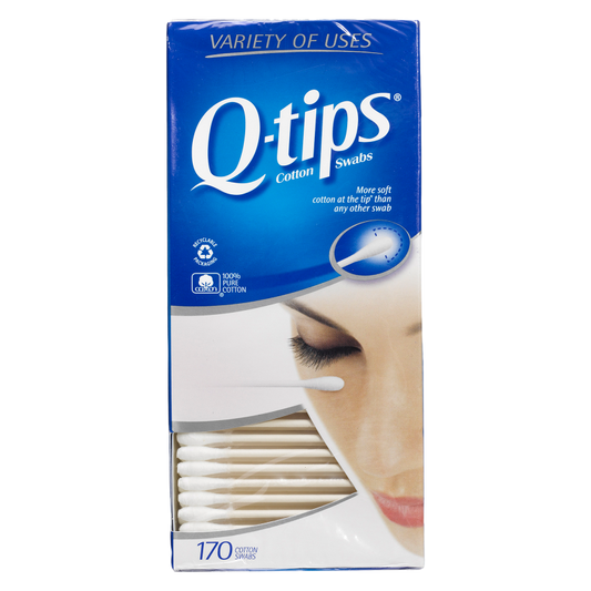 Q-Tips Cotton Swabs 170ct