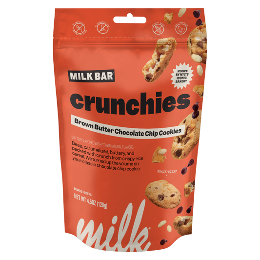 Milk Bar Crunchies Brown Butter Chocolate Chip Cookies 4.5oz