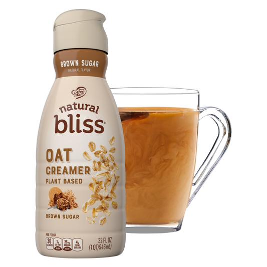 Coffee mate Natural Bliss Brown Sugar Oat Milk Creamer 32oz