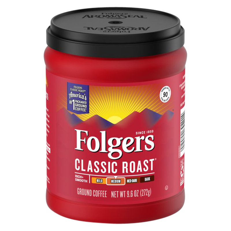 Folgers Classic Roast Coffee 9.6oz