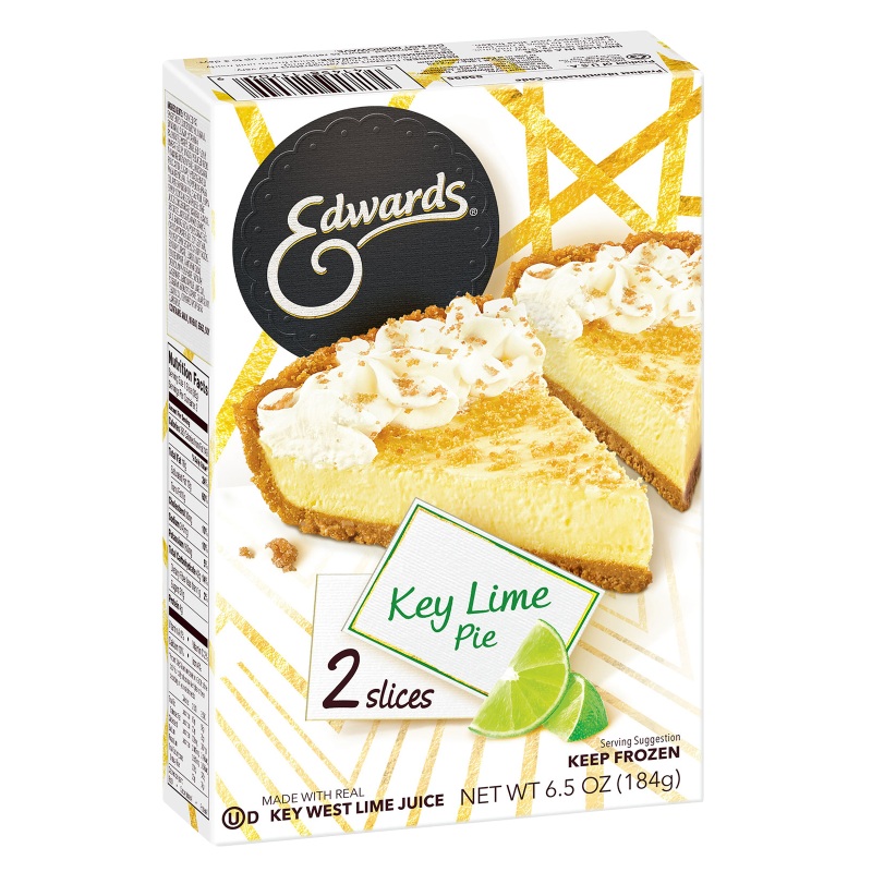 Edwards Frozen Key Lime Pie Slices - 2ct/6.5oz