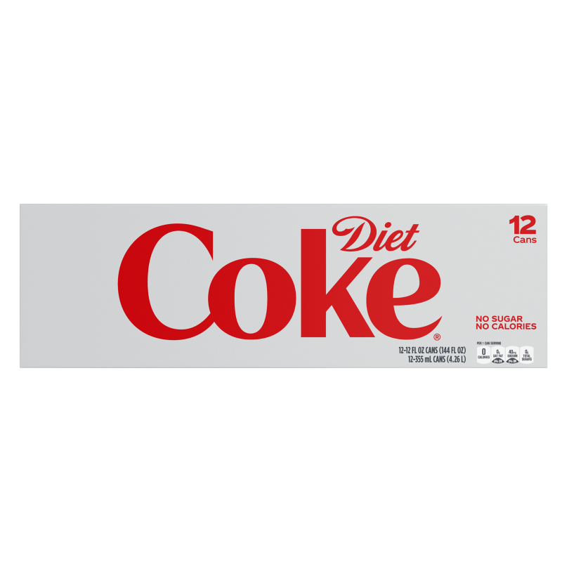 Diet Coke 12pk 12oz Can