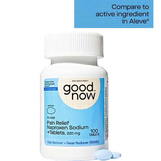 Goodnow Pain Relief Naproxen Sodium 100 tablets