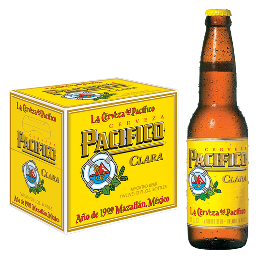 Pacifico 12pk 12oz Btl 4.4% ABV