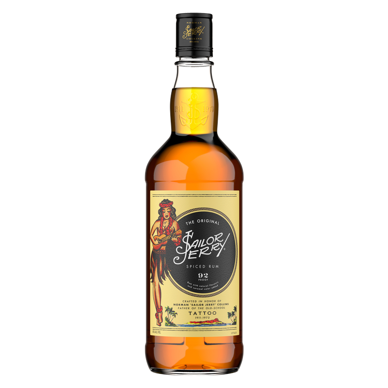 Sailor Jerry Rum Spiced 750ml (92 Proof)