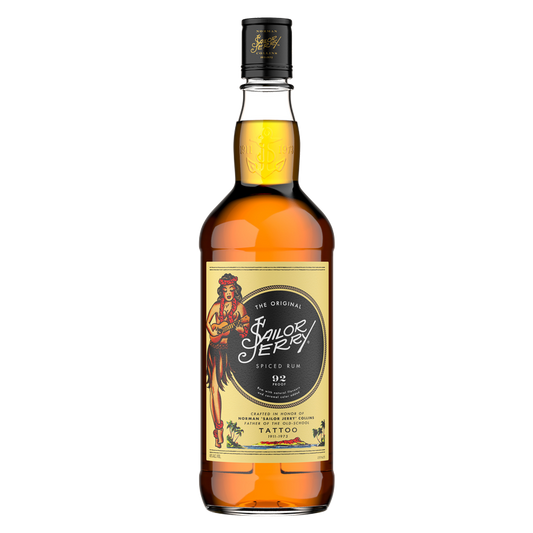 Sailor Jerry Rum Spiced 750ml (92 Proof)