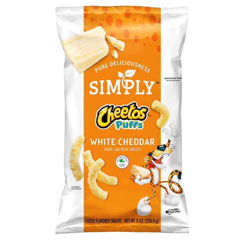 Simply Cheetos Puffs White Cheddar 8.5oz