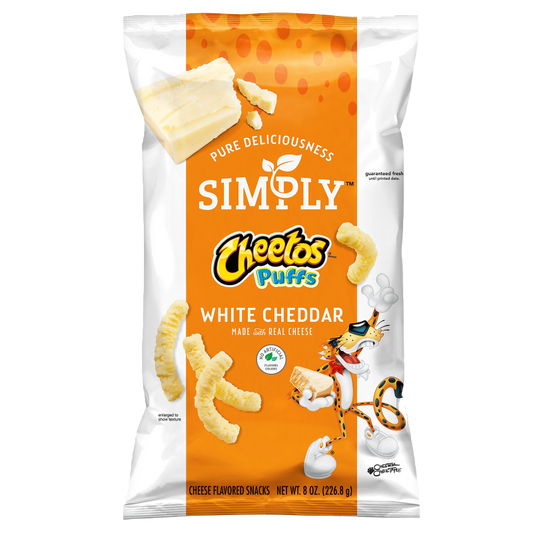 Simply Cheetos Puffs White Cheddar 8.5oz